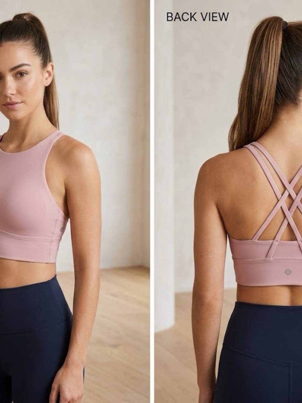Lululemon Energy High-neck Longline Bra - Size 4